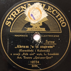 Abram, ja ci zagram!
