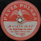 Aniele mój (?)