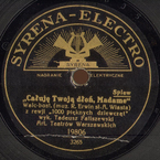 Całuję twoją dłoń, madame (Erwin – Włast)
