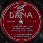 Czerwone maki na Monte Cassino
