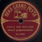 Cztery lata wierniem służył gospodarzowi