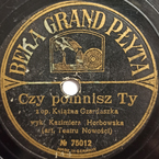 Czy pomnisz ty?