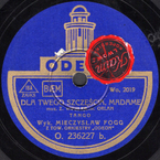 Dla twego szczęścia, madame