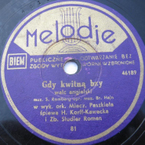 Gdy kwitną bzy (Romberg – ???)