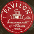 Gdy panna Mania kocha swego Frania!