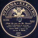 How do you do, Mr Brown?!