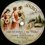 Jako od wichru krzew połamany