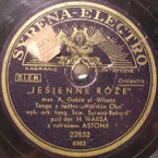 Jesienne róże