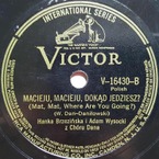 Macieju, Macieju, dokąd jedziesz?