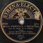 Moja pierwsza i ostatnia