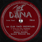 Na ślub twój przybyłam