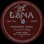 Najsłodsze tango (Petersburski – Z. Friedwald)