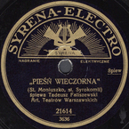 Pieśń wieczorna