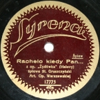 Rachelo, kiedy Pan...
