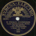 W pociągu podmiejskim