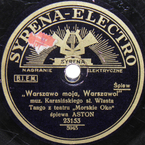 Warszawo, moja Warszawo