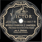 Wyszła chmura zza morza