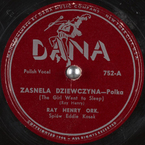Zasnęła dziewczyna