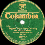 Żegnał Góral swą Góralkę