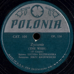 Życzenie (Chopin – Witwicki)