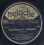 Zapomniany romans