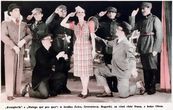 Chór Dana w teatrze „Małe Qui Pro Quo” (1938 r.) Chór Dana w teatrze „Małe Qui Pro Quo” (1938 r.)