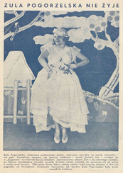 Zula Pogorzelska (1936 r.) Zula Pogorzelska (1936 r.)