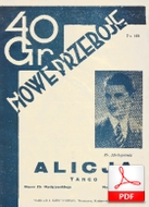 Alicja - tango
muz. Marek Osadca
sł. Zbigniew Maciejowski