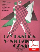 nuty: Czy pani ma w niedzielę czas? - shimmy
muz. Jerzy Boczkowski
sł. Andrzej Włast
Biblioteka Narodowa