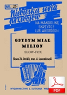 Gdybym miał milion - slowfox
muz. Adam Lewandowski
sł. Zbigniew Drabik
od Tadzia