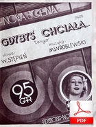 nuty: Gdybyś chciała - tango
muz. Mieczysław Wróblewski
sł. Wacław Stępień