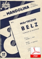 Miasteczko Bełz - tango sentymentalne
muz. Aleksander Olszaniecki
sł. J. Roman, L. Frey
skan od Oliver K.