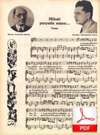 Miłość przyszła sama - tango
muz. Władysław Daniłowski
sł. Andrzej Włast