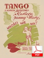 Miłości nie ma - tango
muz. i sł. Eugeniusz Żytomirski
od Olivera