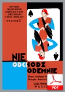 Nie odchodź ode mnie - tango
muz. Artur Gold
sł. Andrzej Włast
od Tadzia