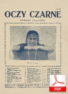Oczy czarne - romans cygański
muz. Alfred Leliwa
sł. Stanisław Ratold