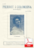 Pierrot i Colombina - serenada
muz. Riccardo Drigo
sł. Andrzej Włast