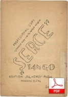 Serce - tango
muz. I. Dunajewski
sł. T. Ortym