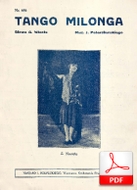 Tango milonga - tango
muz. Jerzy Petersburski
sł. Andrzej Włast