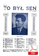 To był sen – romans
muz. Edward Lassen
sł. Stanisław Przesmycki
przesłał Mateusz Kocur