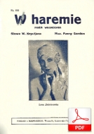 W haremie - pieśń wschodnia
muz. Fanny Gordon
sł. Wiktor Friedwald
od Olivera