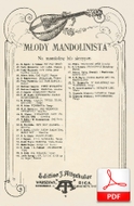 W małej/maleńkiej kawiarence - tango
muz. Fred Raymond
sł. Tymoteusz Ortym