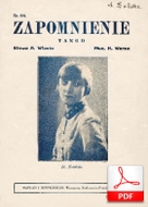 Zapomnienie - tango cygańskie
muz. Henryk Wars
sł. Andrzej Włast