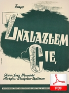 Znalazłem cię - tango
od kierownika